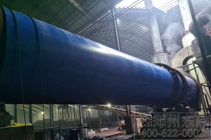 新年伊始陕西咸阳二期1500吨煤泥烘干机项目加快施工步伐！