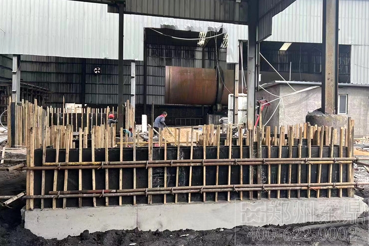 加油四月内蒙古大型煤泥烘干机项目技改工作快速推进!