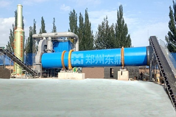 山西怀仁凯胜德二期1500吨煤泥烘干机项目